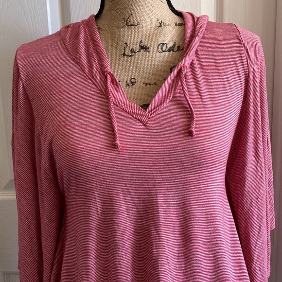 Testament Stripe Hoodie Top-Small - Picture 2 of 6